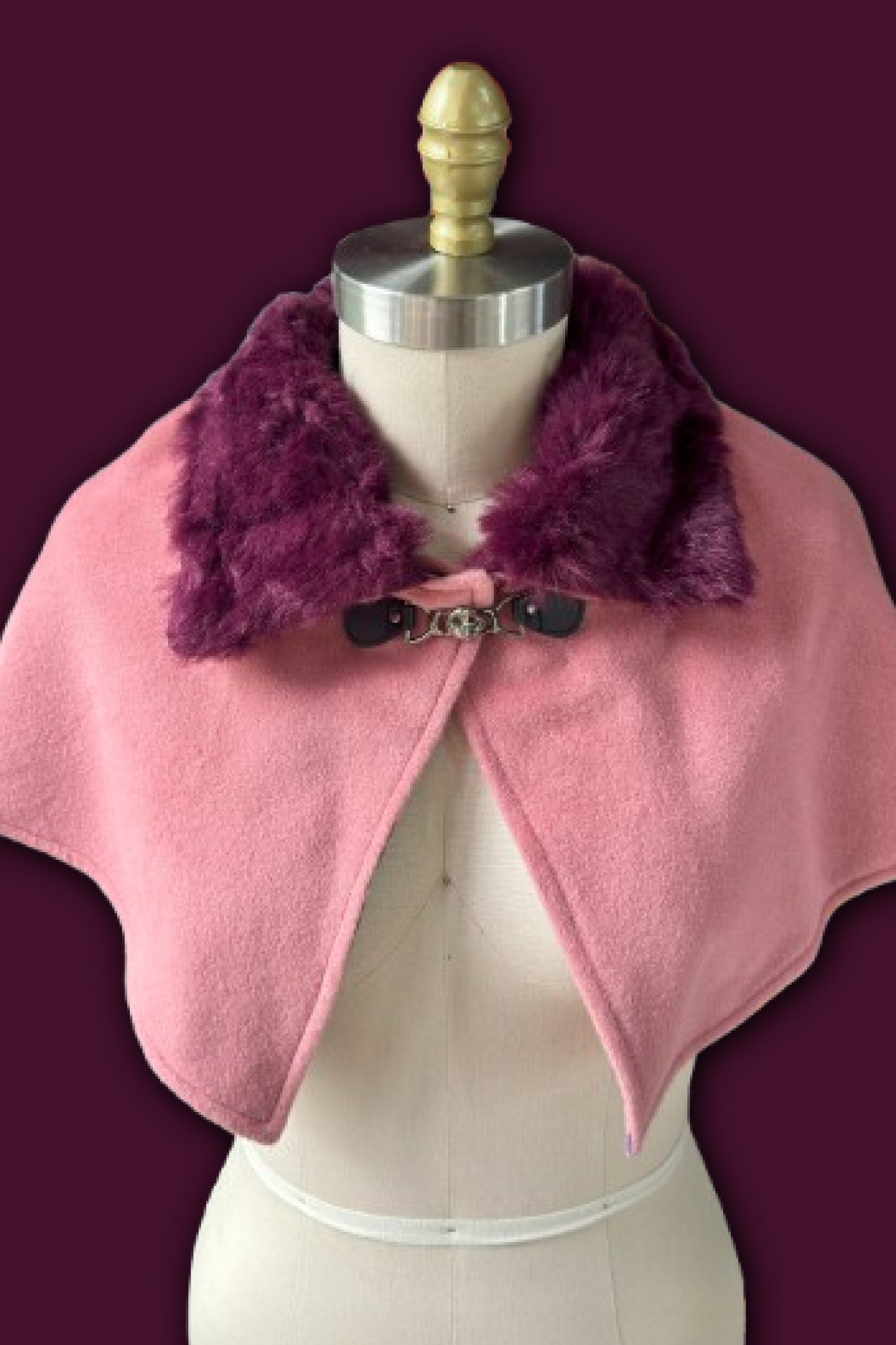 Collared Capelet #05