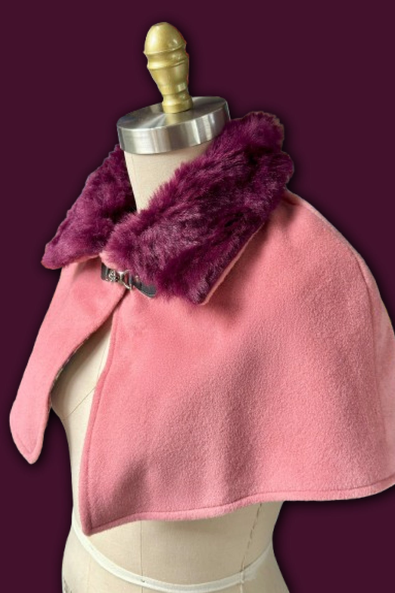 Collared Capelet #05