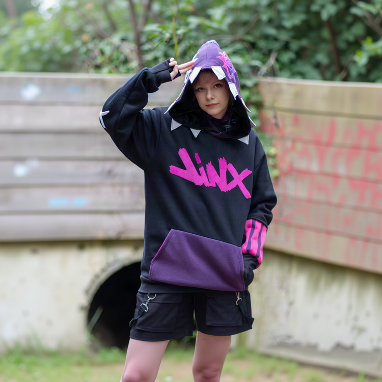 Jinx Fox Ripper Jinx Shark Hoodie – Button Fox