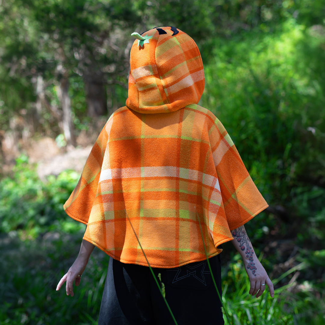 Jack-O-Lantern // Pumpkin Patch Capelet Set
