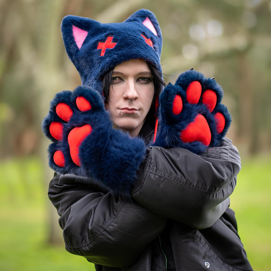 Furry Hat & Paws // Lucius Merryweather