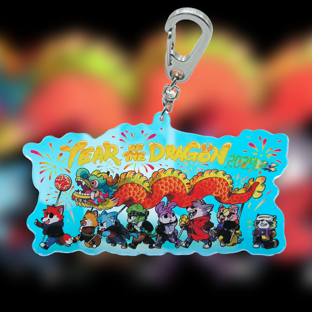 Year of the Dragon (Acrylic Keychain)