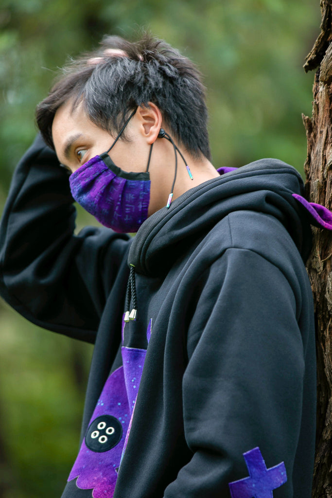 Face Mask (GLXY) - Button Fox