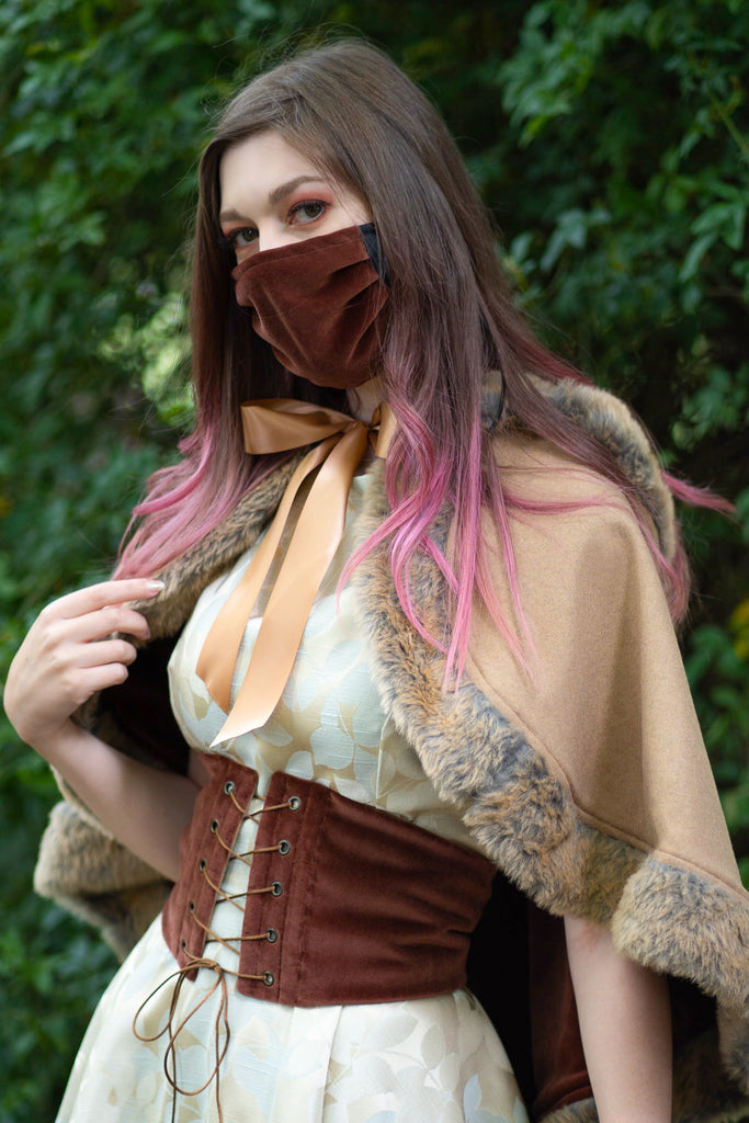 Deer Set (Capelet & Waistband)