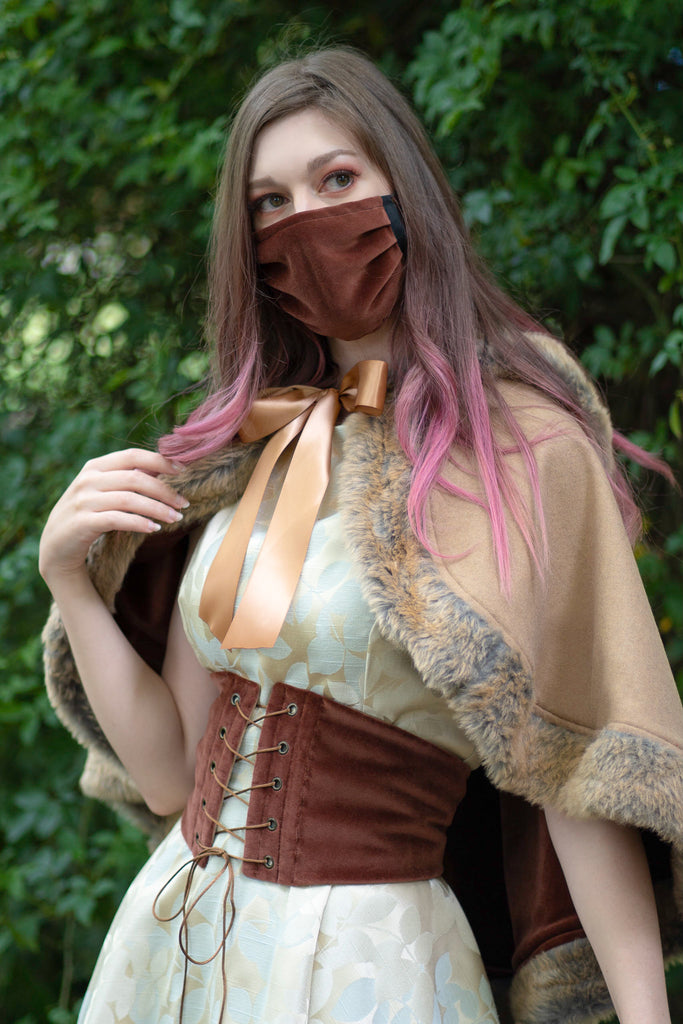 Deer Set (Capelet & Waistband)