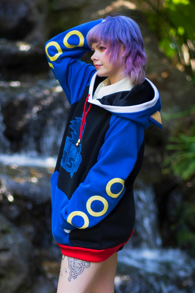 Sonic Themed Hoodie