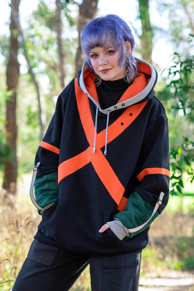 Bakugo Themed Hoodie