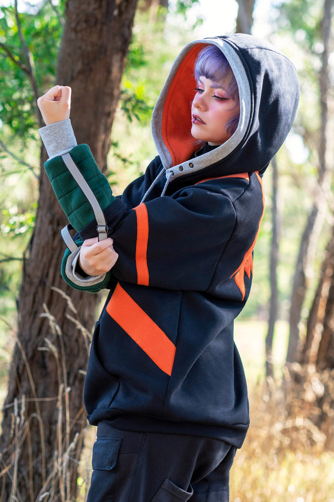 Bakugo Themed Hoodie