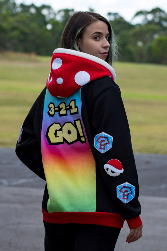Mario Kart Themed Hoodie