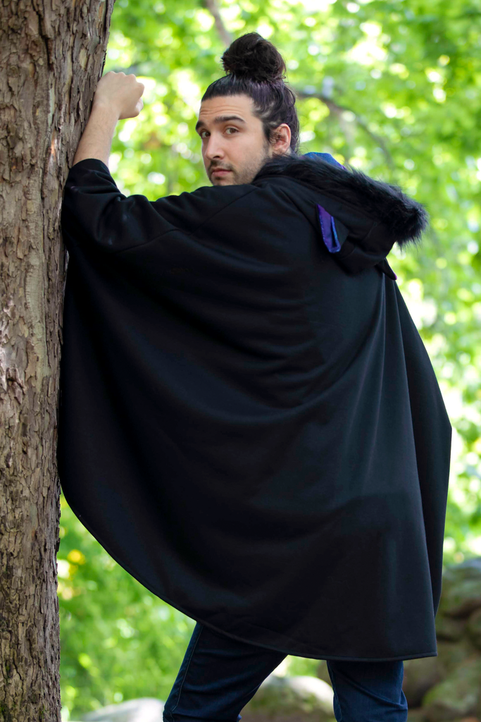 Glider Cape (BLCK&GLXY) - Button Fox