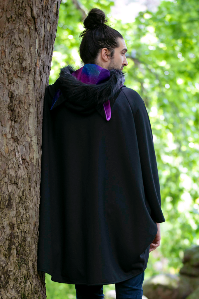 Glider Cape (BLCK&GLXY) - Button Fox