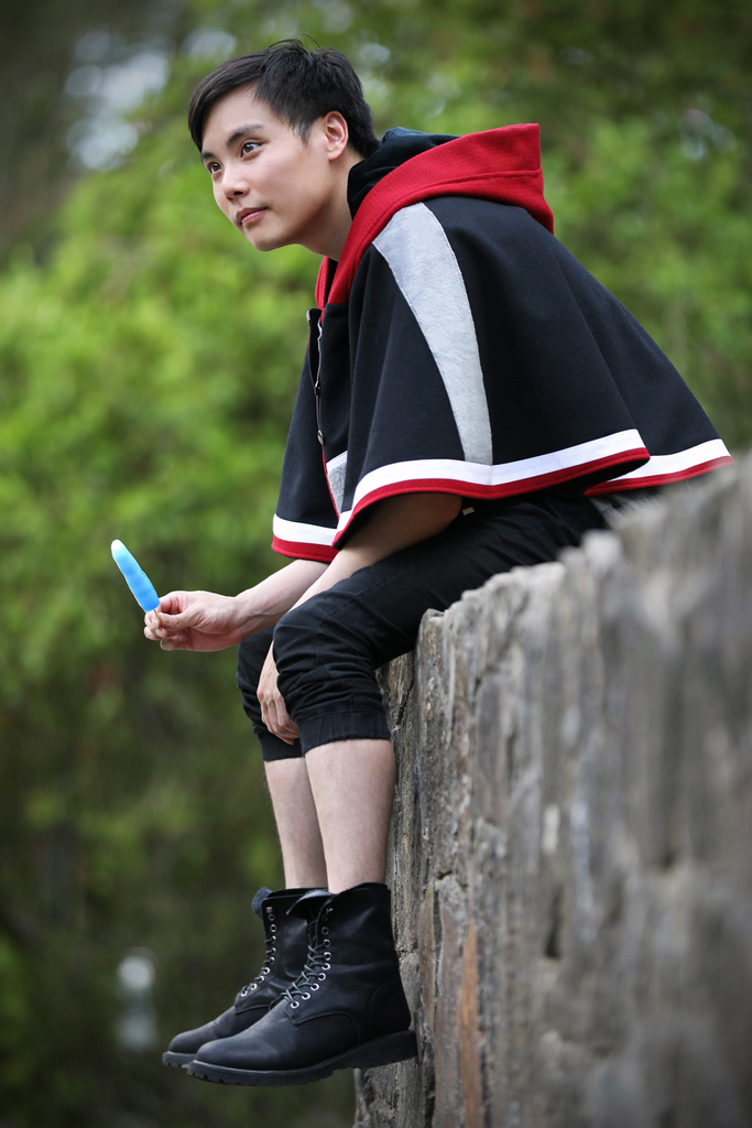Sora KH3 Capelet - Button Fox