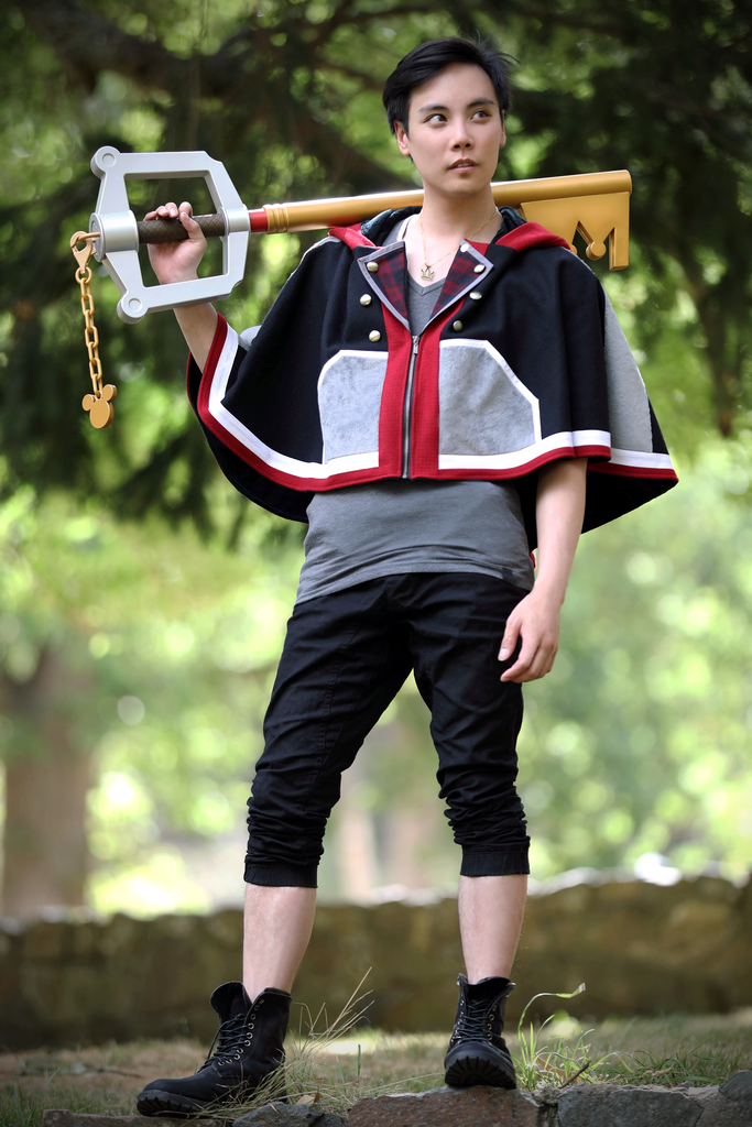 Sora KH3 Capelet - Button Fox
