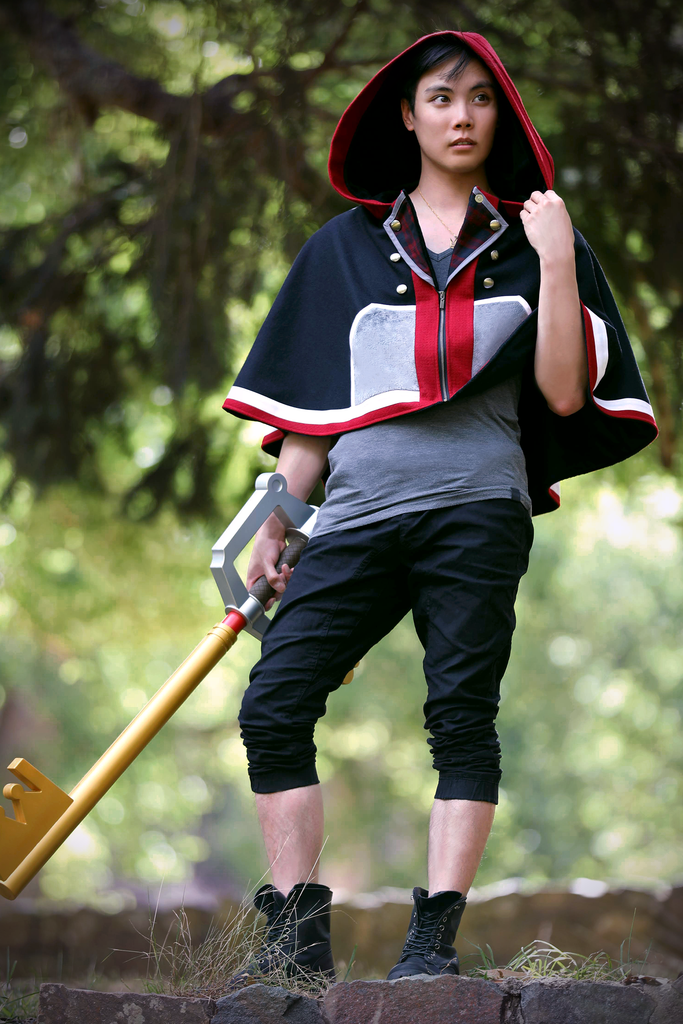Sora KH3 Capelet - Button Fox
