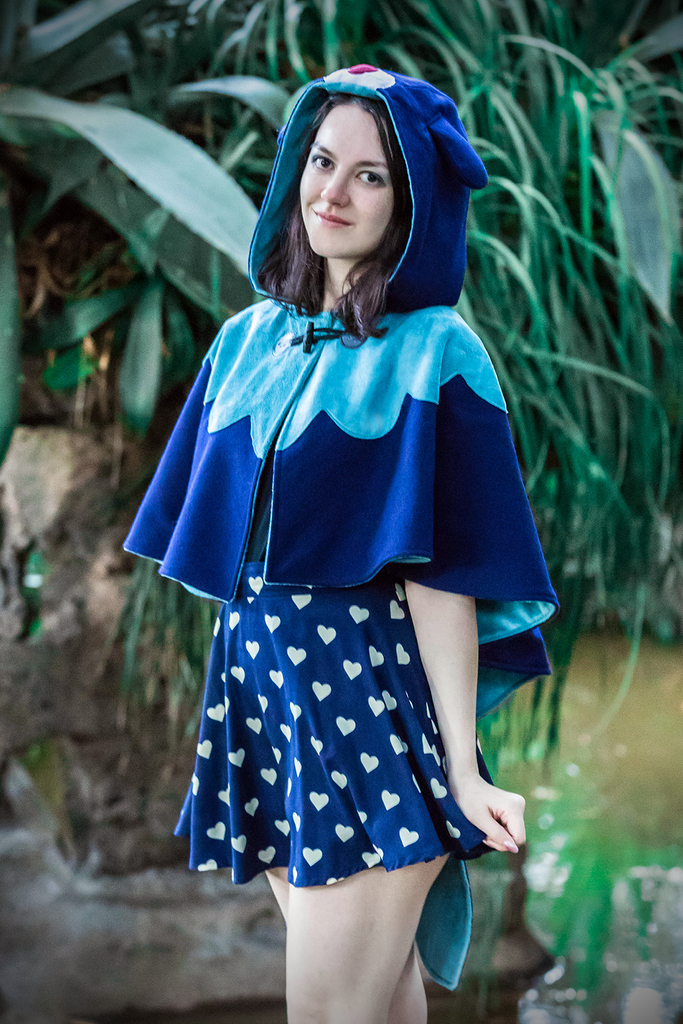 Sun & Moon Capelets - Button Fox